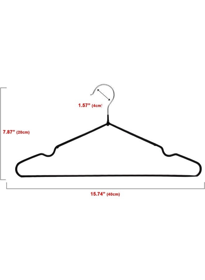 Feelings Metal Hanger PVC Coated Assorted color12Pcs Set 40Cm - Image 5